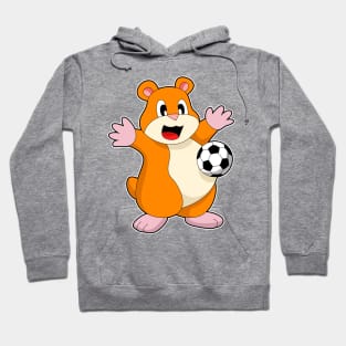 Hamster Soccer player Soccer Hoodie